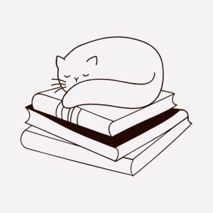 Gat amb llibres (1)